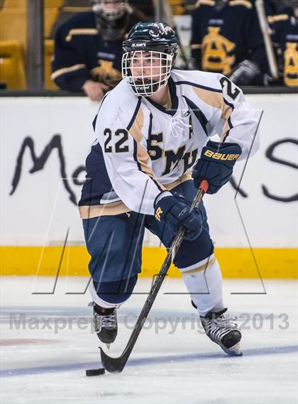 Thumbnail 1 in St. Mary's vs Arlington Catholic (MIAA Division 1 Final) photogallery.