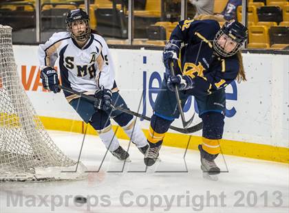 Thumbnail 1 in St. Mary's vs Arlington Catholic (MIAA Division 1 Final) photogallery.