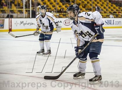 Thumbnail 1 in St. Mary's vs Arlington Catholic (MIAA Division 1 Final) photogallery.