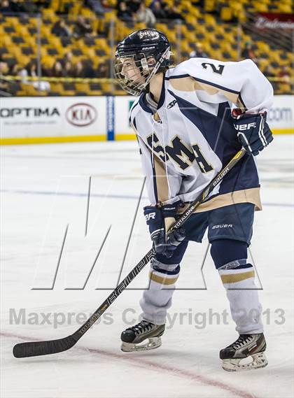 Thumbnail 2 in St. Mary's vs Arlington Catholic (MIAA Division 1 Final) photogallery.