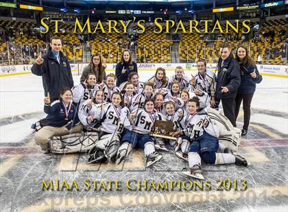 Thumbnail 1 in St. Mary's vs Arlington Catholic (MIAA Division 1 Final) photogallery.