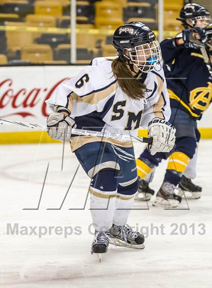 Thumbnail 3 in St. Mary's vs Arlington Catholic (MIAA Division 1 Final) photogallery.