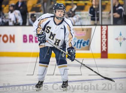 Thumbnail 3 in St. Mary's vs Arlington Catholic (MIAA Division 1 Final) photogallery.