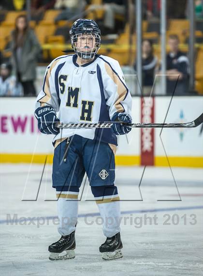 Thumbnail 2 in St. Mary's vs Arlington Catholic (MIAA Division 1 Final) photogallery.