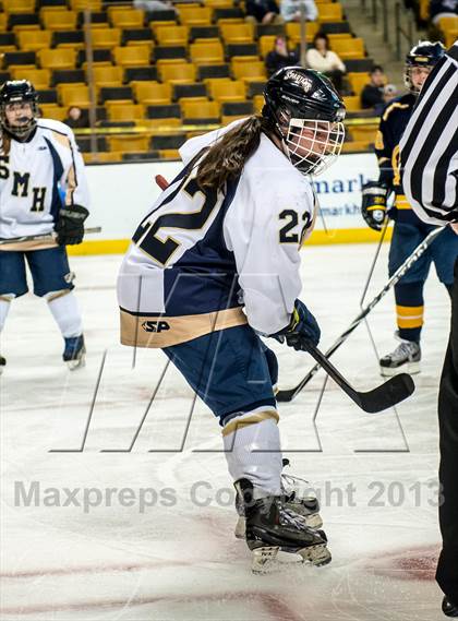 Thumbnail 3 in St. Mary's vs Arlington Catholic (MIAA Division 1 Final) photogallery.