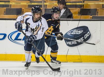 Thumbnail 1 in St. Mary's vs Arlington Catholic (MIAA Division 1 Final) photogallery.