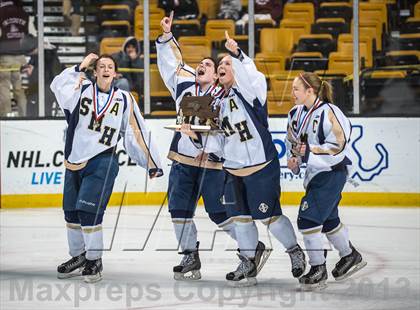 Thumbnail 1 in St. Mary's vs Arlington Catholic (MIAA Division 1 Final) photogallery.