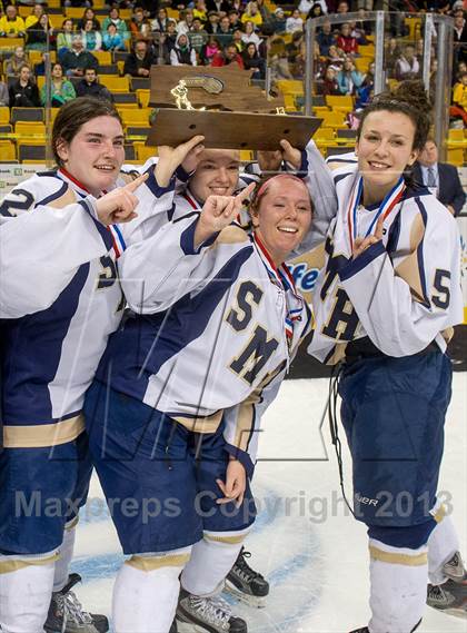 Thumbnail 2 in St. Mary's vs Arlington Catholic (MIAA Division 1 Final) photogallery.