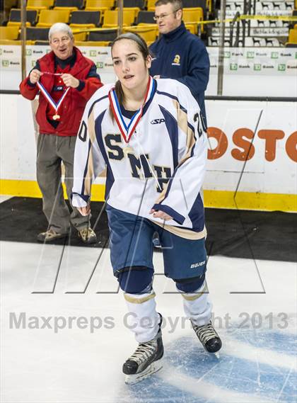 Thumbnail 3 in St. Mary's vs Arlington Catholic (MIAA Division 1 Final) photogallery.
