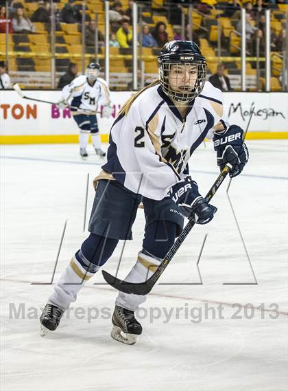Thumbnail 2 in St. Mary's vs Arlington Catholic (MIAA Division 1 Final) photogallery.