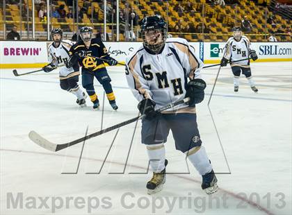 Thumbnail 3 in St. Mary's vs Arlington Catholic (MIAA Division 1 Final) photogallery.
