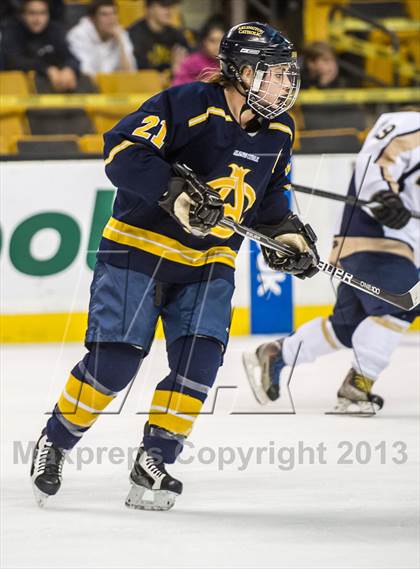 Thumbnail 2 in St. Mary's vs Arlington Catholic (MIAA Division 1 Final) photogallery.