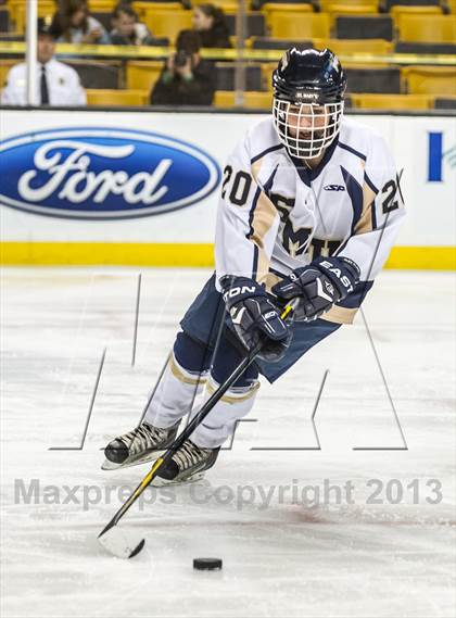 Thumbnail 3 in St. Mary's vs Arlington Catholic (MIAA Division 1 Final) photogallery.