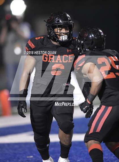 Thumbnail 2 in Del Oro vs  Grace Brethren (CIF State D2-AA Final) photogallery.