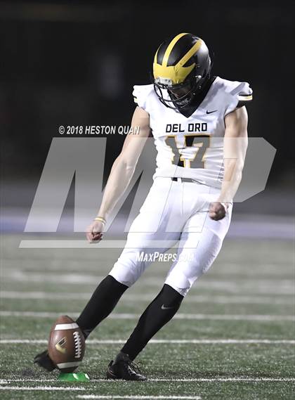Thumbnail 3 in Del Oro vs  Grace Brethren (CIF State D2-AA Final) photogallery.