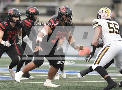 Thumbnail 1 in Del Oro vs  Grace Brethren (CIF State D2-AA Final) photogallery.