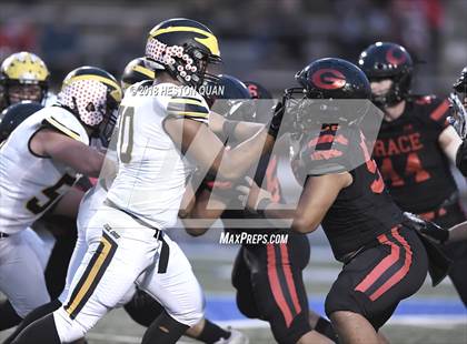 Thumbnail 2 in Del Oro vs  Grace Brethren (CIF State D2-AA Final) photogallery.