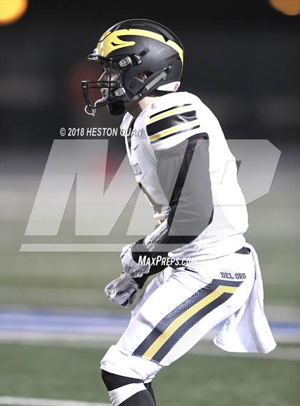 Thumbnail 1 in Del Oro vs  Grace Brethren (CIF State D2-AA Final) photogallery.