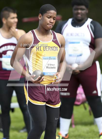 Thumbnail 2 in 50th Annual Loucks Games (Men's Shot Put) photogallery.