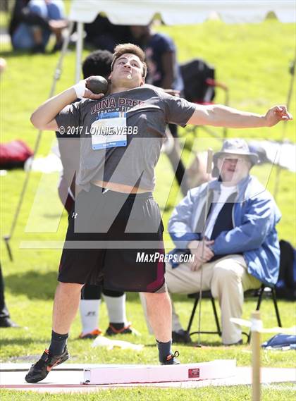Thumbnail 3 in 50th Annual Loucks Games (Men's Shot Put) photogallery.