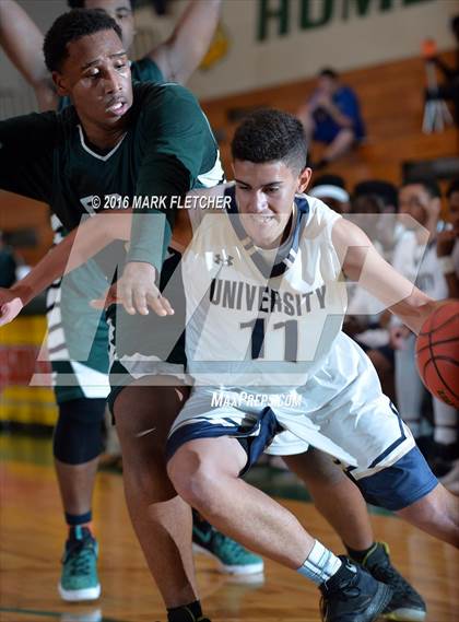 Thumbnail 3 in University vs Flagler Palm Coast (DeLand Holiday Tournament) photogallery.