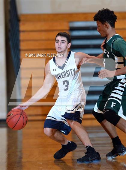 Thumbnail 1 in University vs Flagler Palm Coast (DeLand Holiday Tournament) photogallery.