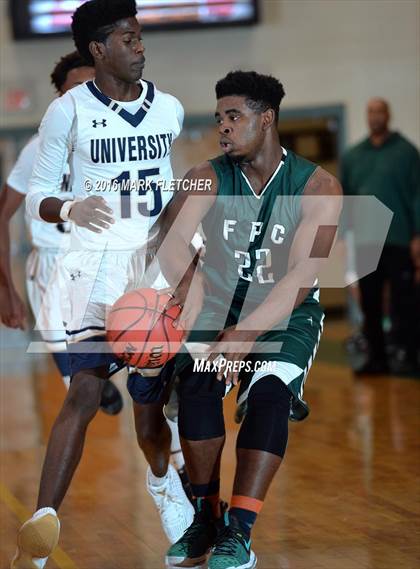 Thumbnail 2 in University vs Flagler Palm Coast (DeLand Holiday Tournament) photogallery.