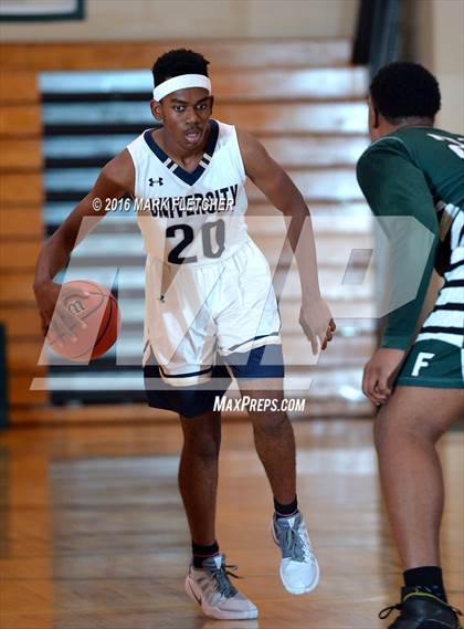 Thumbnail 2 in University vs Flagler Palm Coast (DeLand Holiday Tournament) photogallery.