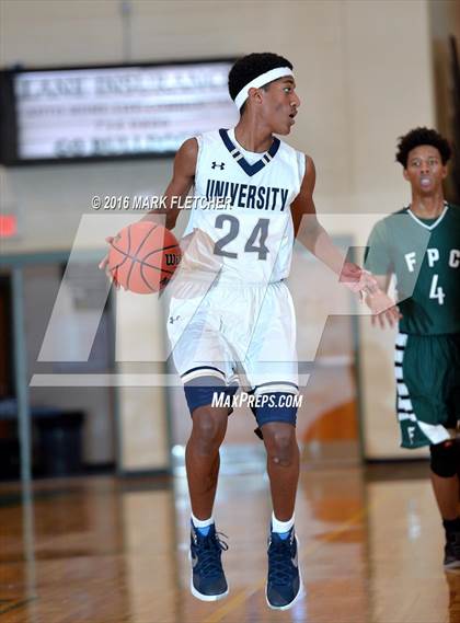 Thumbnail 2 in University vs Flagler Palm Coast (DeLand Holiday Tournament) photogallery.