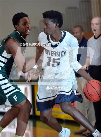 Thumbnail 3 in University vs Flagler Palm Coast (DeLand Holiday Tournament) photogallery.