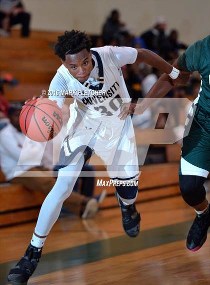Thumbnail 3 in University vs Flagler Palm Coast (DeLand Holiday Tournament) photogallery.