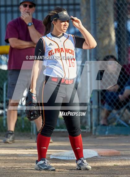 Thumbnail 2 in Woodcreek @ St. Francis (CIF SJS D2 Playoffs) photogallery.