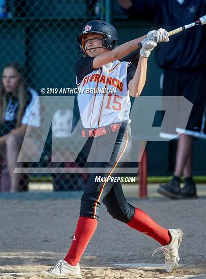 Thumbnail 1 in Woodcreek @ St. Francis (CIF SJS D2 Playoffs) photogallery.