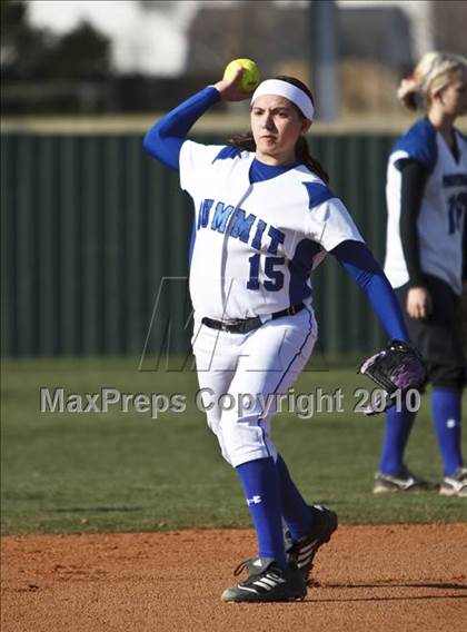 Thumbnail 3 in Summit vs. Midlothian (Mansfield Varsity Softball Tournament) photogallery.