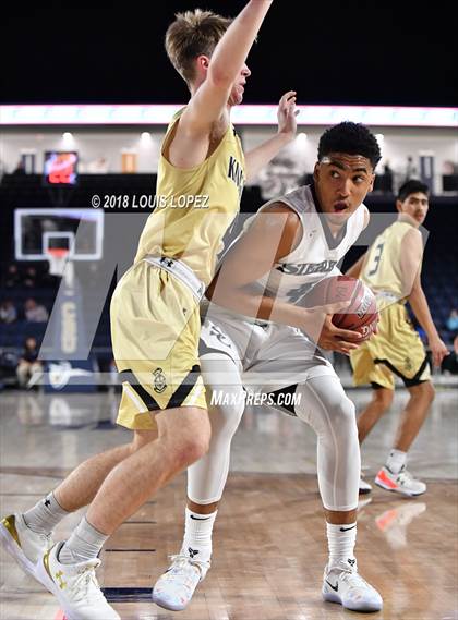 Thumbnail 2 in Bishop Montgomery @ Sierra Canyon (CIF SS Open DIV Semi Final) photogallery.