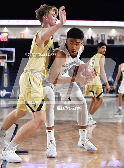 Thumbnail 1 in Bishop Montgomery @ Sierra Canyon (CIF SS Open DIV Semi Final) photogallery.