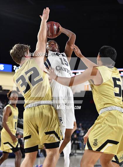 Thumbnail 1 in Bishop Montgomery @ Sierra Canyon (CIF SS Open DIV Semi Final) photogallery.