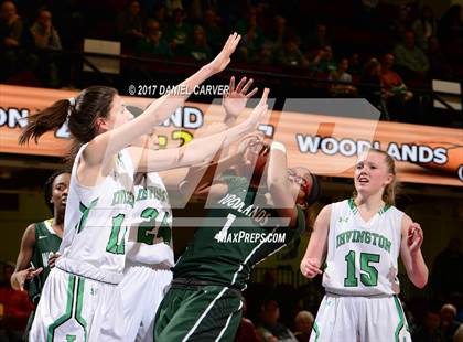 Thumbnail 3 in Woodlands vs Irvington (Section 1 Class B Semifinal) photogallery.