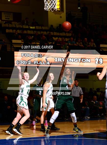 Thumbnail 1 in Woodlands vs Irvington (Section 1 Class B Semifinal) photogallery.