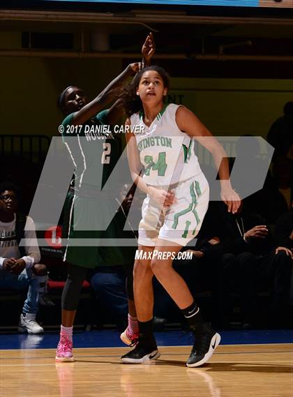 Thumbnail 3 in Woodlands vs Irvington (Section 1 Class B Semifinal) photogallery.