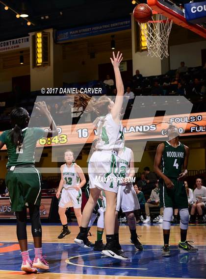 Thumbnail 3 in Woodlands vs Irvington (Section 1 Class B Semifinal) photogallery.