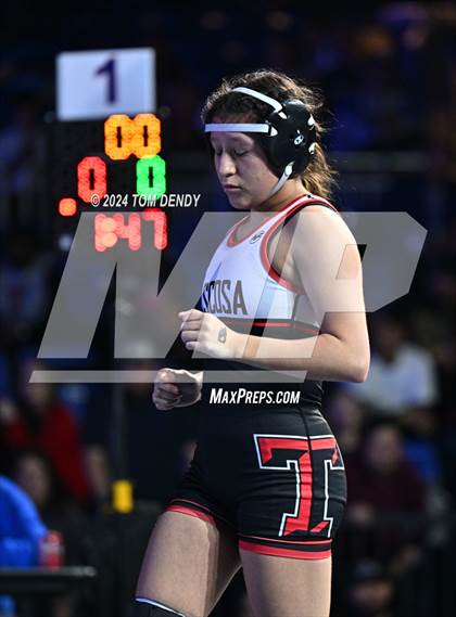 Thumbnail 3 in UIL 5A Championship Finals 100-114lb photogallery.