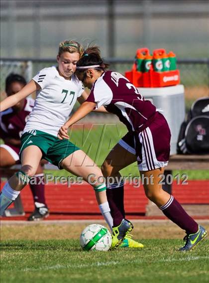 Thumbnail 3 in Santa Fe vs. George Ranch (Pearland Soccer Classic) photogallery.