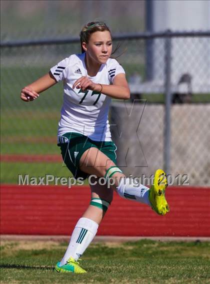 Thumbnail 2 in Santa Fe vs. George Ranch (Pearland Soccer Classic) photogallery.