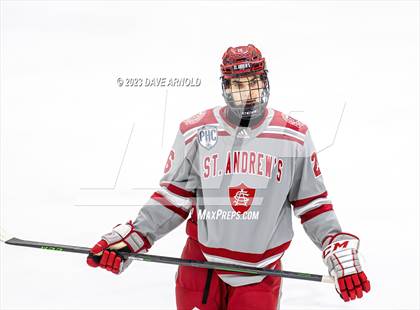 Thumbnail 1 in St. Andrews College vs Nichols (True Hockey Prep Cup) photogallery.