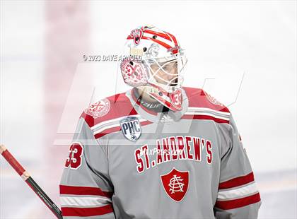 Thumbnail 2 in St. Andrews College vs Nichols (True Hockey Prep Cup) photogallery.