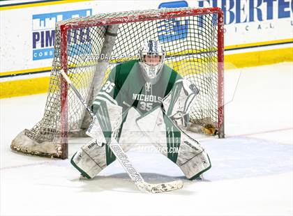 Thumbnail 1 in St. Andrews College vs Nichols (True Hockey Prep Cup) photogallery.