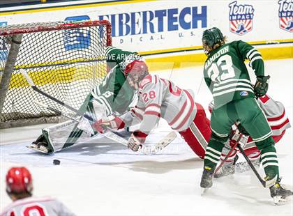 Thumbnail 2 in St. Andrews College vs Nichols (True Hockey Prep Cup) photogallery.