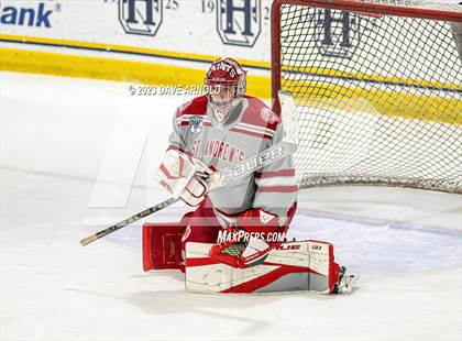 Thumbnail 3 in St. Andrews College vs Nichols (True Hockey Prep Cup) photogallery.