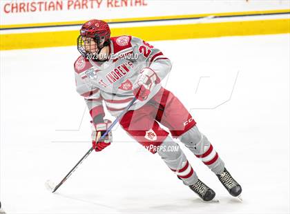 Thumbnail 2 in St. Andrews College vs Nichols (True Hockey Prep Cup) photogallery.